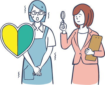 イメージ：一人ひとりのキャリアに沿ったスキルアップ研修を提供